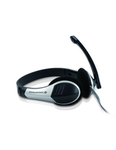 Conceptronic Auriculares Chatstar2 V2 Stero Microfono Flexible C08-045
