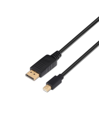 Aisens Cable Mini Dp A Displayport V1.2 4k@60hz - Mdp/m-dp/m - 2m - 4k - Negro