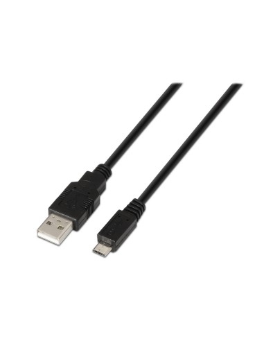 Aisens Cable Usb 2.0 - Tipo A Macho A Micro B Macho - 0.80m - Negro