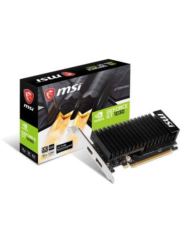 Tarjeta Gráfica Msi Gt 1030 2ghd4 Lp Oc 2 Gb Pci-e 2gb Ddr4/hdmi/displayport