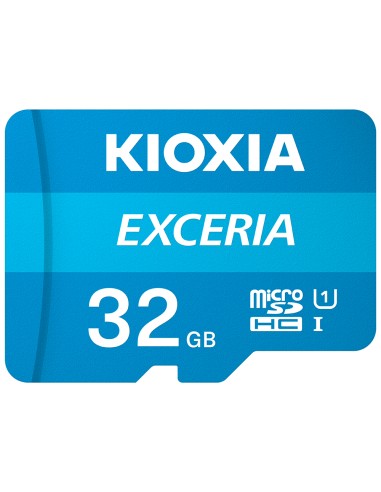 Micro Sd Kioxia 32gb Exceria Uhs-i C10 R100 Con Adaptador