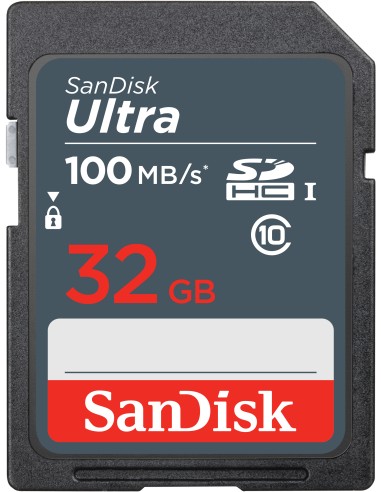 Sandisk Ultra 32gb Sdhc Mem Card 100mb/s