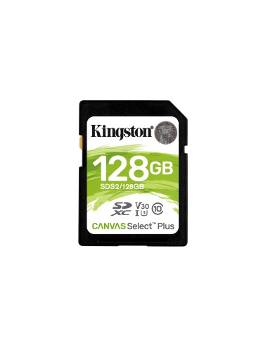 Secure Digital Kingston 128gb Sdxc Canvas Select Plus 100r C10 Uhs-i U3 V30