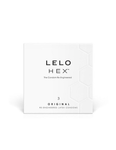 Lelo - Hex Preservativo Caja 3 Uds