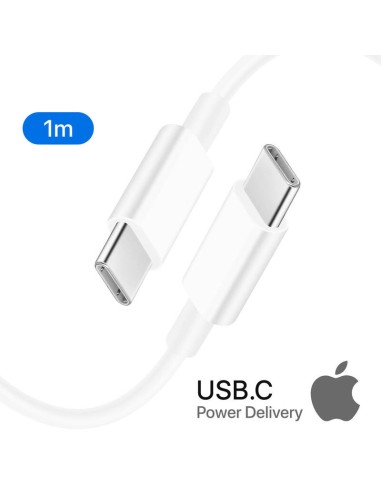 Apple Cable De Carga Usb-c -  Usb-c  1m Blanco Bulk