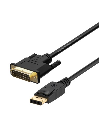 Aisens Cable Displayport A Dvi - Dp/m-dvi/m - 2m - Negro