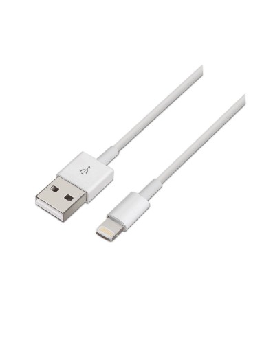 Aisens Cable Lightning A Usb 2.0 - Lightning/m-usb A Macho - 2m - Blanco