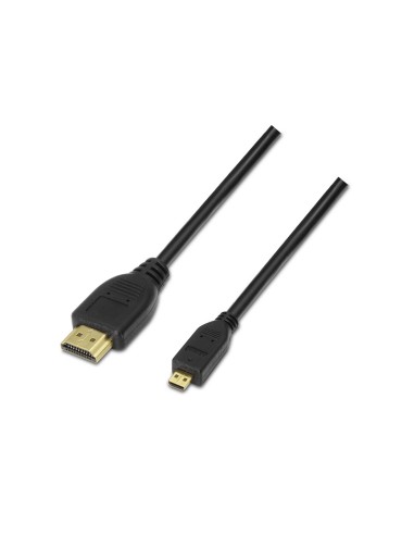 Aisens Cable Micro Hdmi Hec - A Macho-d/macho - 1.80m - 3d Ethernet - Negro