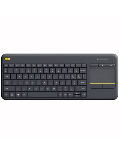 Teclado Español Logitech K400 Plus Tv Rf Inalámbrico Qwerty Negro