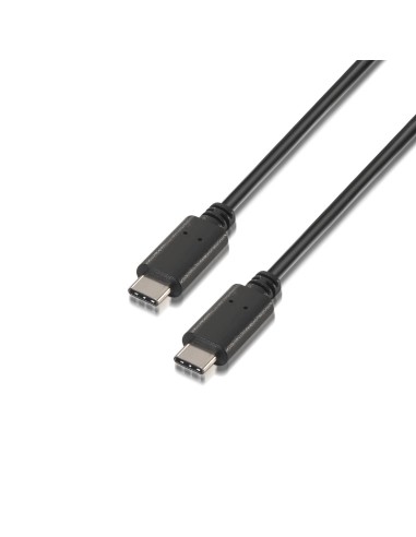 Aisens Cable Usb 2.0 3a - Tipo Usb-c/m-usb-c/m - 3m - Negro