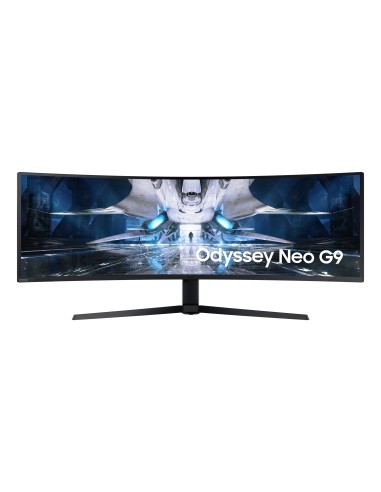 Monitor Gaming Ultrapanorámico Curvo Samsung Odyssey Neo G9 Ls49ag950np 49' Dual Qhd 1ms 240hz Va Negro