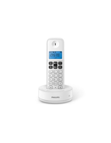 Teléfono Inalámbrico Philips D1611w 34 Blanco