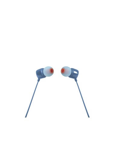 Auriculares Intrauditivos Jbl T110 Con Micrófono Jack 3.5 Azul