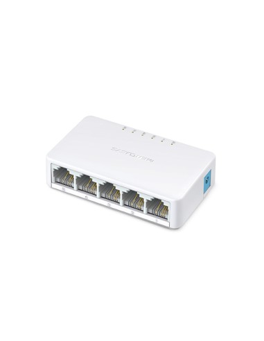 Switch Mercusys Ms105 5 Puertos -  10 - 100mbps -  Rj45