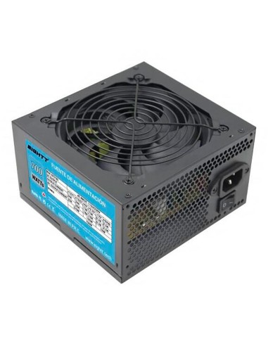 Eightt Fuente De Alimentacion 700w. Negra. Ventilador Silecioso De 12 Cm