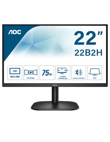 Monitor Aoc 22b2h 21.5' Full Hd Negro