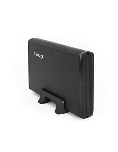 Tooq Carcasa Externa Hdd 3.5" Sata Usb 2.0 Con Soporte - Negro