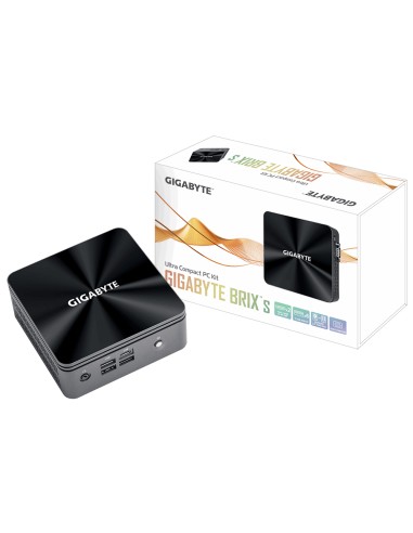 Barebone Gigabyte Brix Bri7-10710 , Mini Pc , M.2, Pci Express, Sata, Uhd Graphics, Ethernet, Wi-fi 5 (802.11ac)