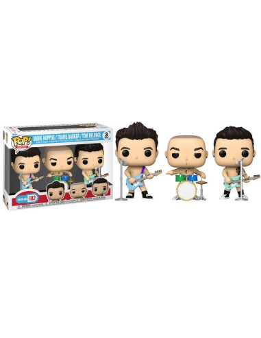 Funko Pop! Blink-182- Pack 3 Figuras - 182