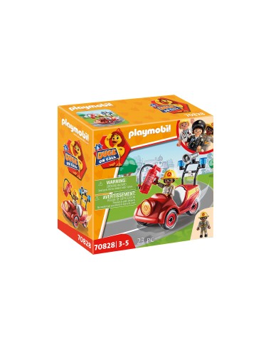 Playmobil D.o.c. Mini Coche De Bomberos