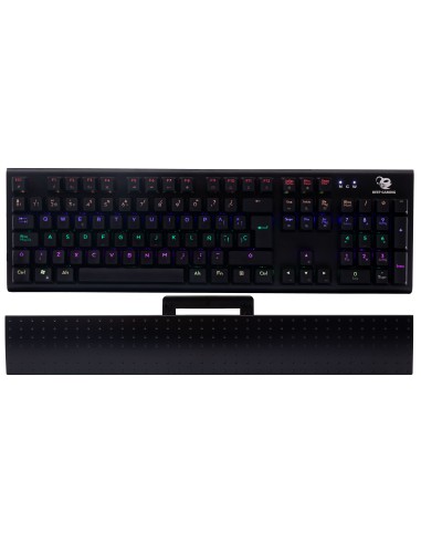 Teclado Español Deep Gaming Deepsolid Teclado Usb Qwerty Negro