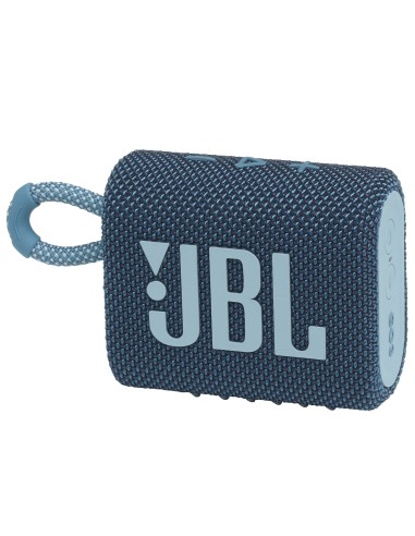 Jbl Go3 Azul Altavoz Inalámbrico Portátil 4.2w Bluetooth Impermeable