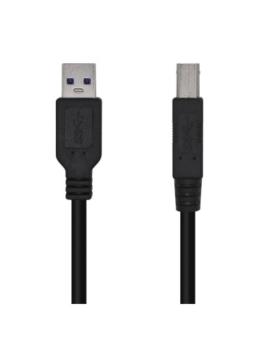 Aisens Cable Usb 3.0 Impresora Tipo A/m-b/m - 3m - Negro