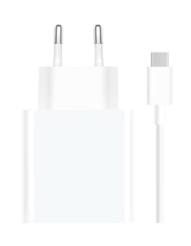 Cargador De Pared Xiaomi Combo Usb Type-a 1xusb 33w  Blanco