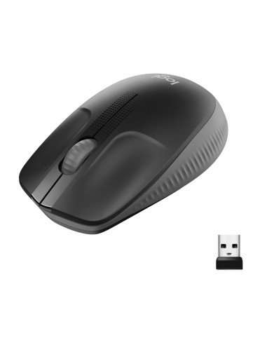 Logitech Ratón Inalámbrico M190 Gris Marengo 910-005905