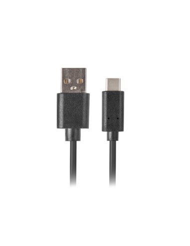 Lanberg Cable Usb Ca-usbo-20cu-0018-bk Conectores Usb-a A Usb Tipo-c Qc 3.0 1.8m Negro