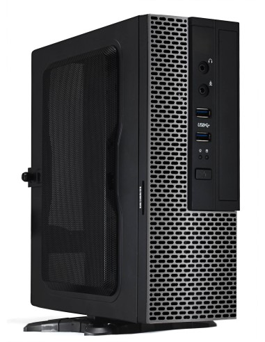 Caja Pc Coolbox Mini-itx It-05 Lector Tarjetas+2usb 3.0+vesa Con Fuente 180w