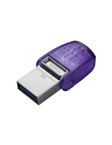 Pendrive Kingston Datatraveler Microduo 3c 128gb Usb3.2