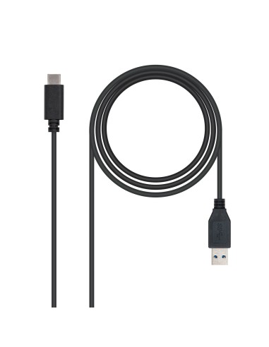 Nanocable Cable Usb-c 3.1 Gen 2 10gbps Macho A Usb-a Macho 1m