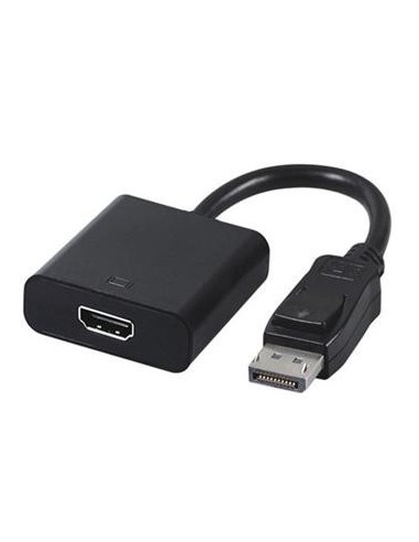 Gembird Adaptador Displayport A Hdmi M/h 0.10m Negro a-dpm-hdmif-002