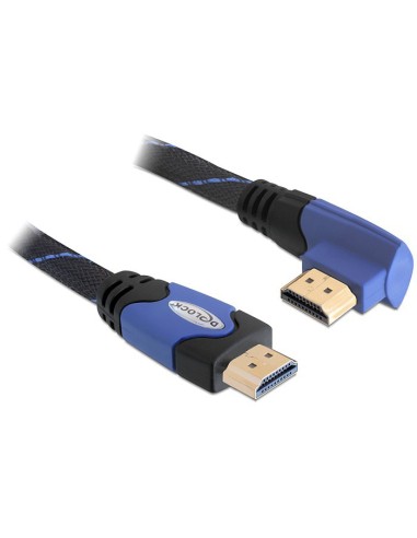 Delock Cable Hdmi M/m 4k 1 M Acodado En Angulo