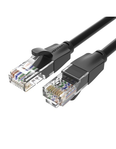 Cable De Red Rj45 Utp Vention Ibebn Cat.6 15m Negro