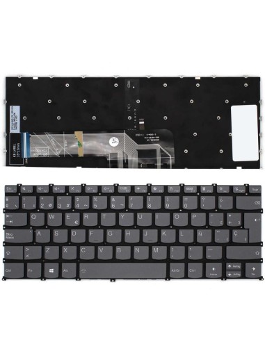 Teclado Retroiluminado Para Portátil Lenovo Ideapad 3 14ada6 3 14alc6 3 14itl6