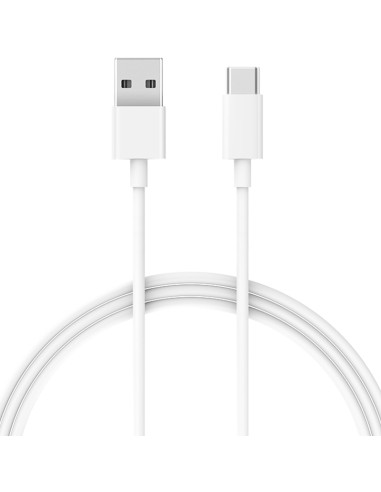 Cable Usb 2.0 Xiaomi Mi Usb-c Usb Tipo-c Macho Usb Macho 1m Blanco