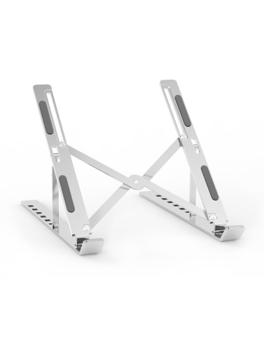 Aisens Soporte De Sobremesa Ajustable Para Portatil / Tablet - Plata