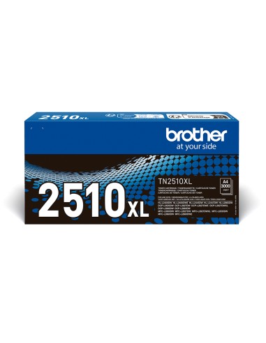 Tóner Original Brother Tn2510xl Alta Capacidad Negro