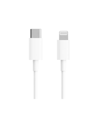 Cable Usb 2.0 Tipo-c Lightning Xiaomi Bhr4421gl Usb Tipo-c Macho Lightning Macho 1m Blanco