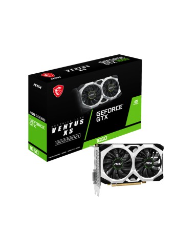 Tarjeta Grafica Msi Gtx 1650 D6 Ventus Xs Ocv3 4gb Gddr6