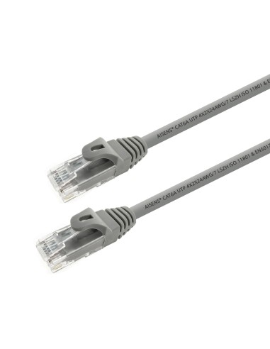 Aisens Cable De Red Rj45 Lszh Cat.6a 500 Mhz Utp Awg24 - 3m - Gris