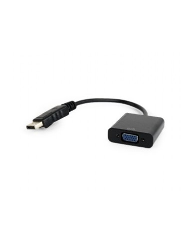 Gembird Conversor Displayport A Vga M/h 0.15m Negro  A-dpm-vgaf-02