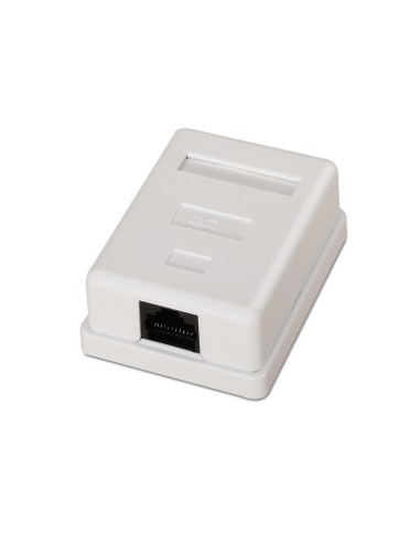 Aisens Roseta De Superficie Rj45 Cat.6 Utp 1 Toma - Blanco