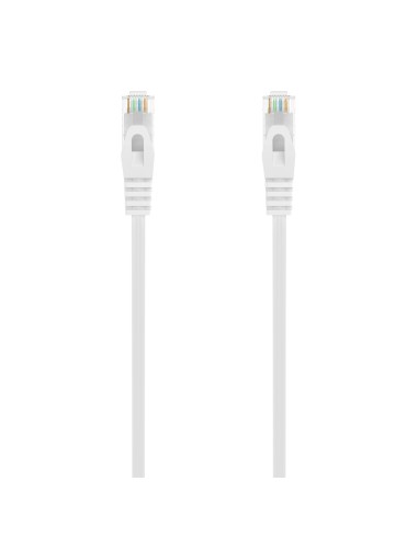 Aisens Cable De Red Rj45 Lszh Cat.6a 500 Mhz Utp Awg24 - 25cm - Blanco