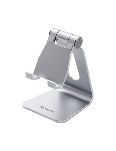 Aisens Soporte Tablet Smartphone Sobremesa M Ajustable (1 Pivote)aisens Plata Ms1pm-081