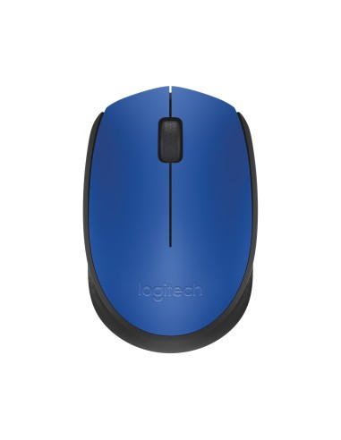 Logitech M171 Ratón Inalámbrico Azul 910-004640