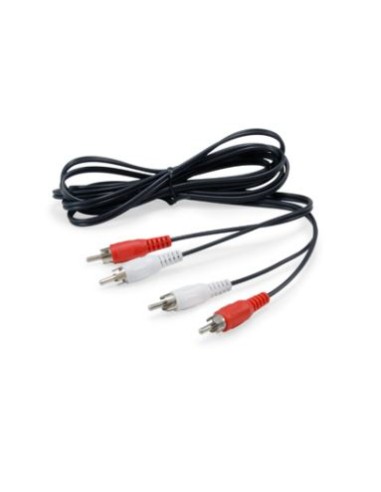 Equip Audiokabel Jack Male / 2x Rca Male, 2,50m