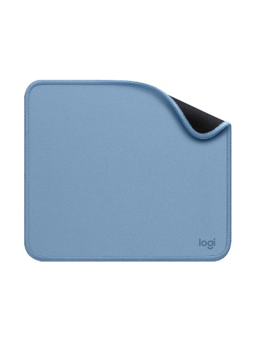 Alfombrilla Logitech Mouse Pad Azul Gris 956-000051